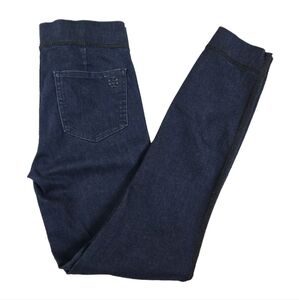 Tory Burch Jeans Womens 25 Dark Wash Blue Melia Skinny Jeggings Leggings Stretch